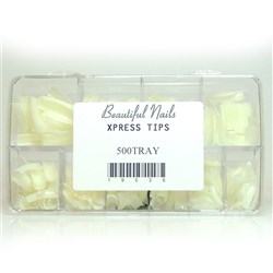 BEAUTIFUL NAILS Xpress tips - french / white 